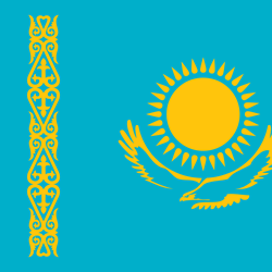 Kazakhstan Flag Icon