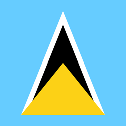 Saint-Lucia Flag Icon