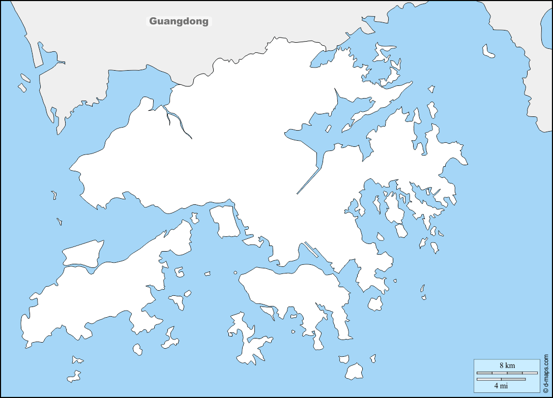 Maps and Locations of Hong Kong