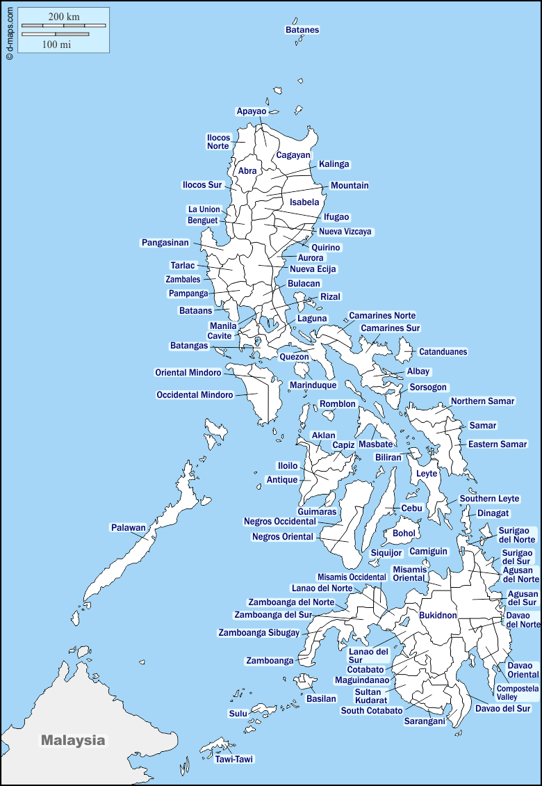 Maps and Locations of Philippines